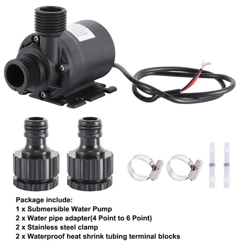 DC Brushless Solar Powered Booster Submersible Small Water Pump Hydroponic 12V - Picture 15 of 15