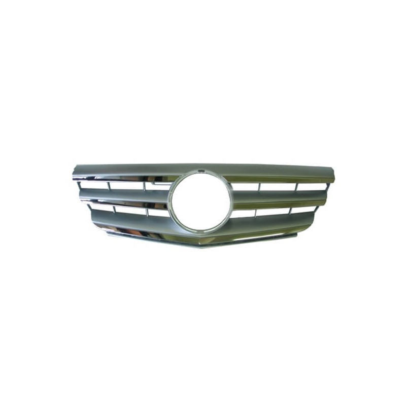 Calandre Mercedes W245 phase 2 grise pour remplacer pièce cassée