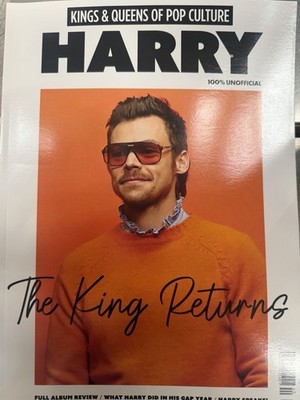 Kings & Queens of Pop Culture magazine 2026 Harry Styles: The King Returns