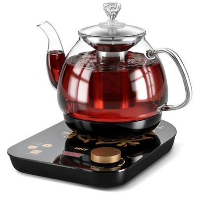 Electric Tea Maker with Infuser, ±1  Precise Temperature Control, Glass Elect...