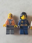 LEGO Minifigures Lot of  4 Assorted Figures Police Crook Jail Theme — photo 2