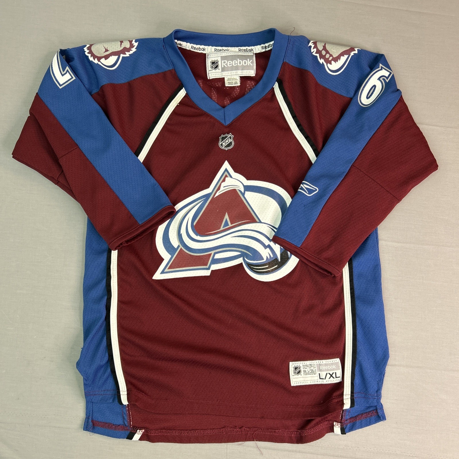 Colorado Avalanche Paul Stastny Reebok Jersey Youth Size L XL Nice Condition