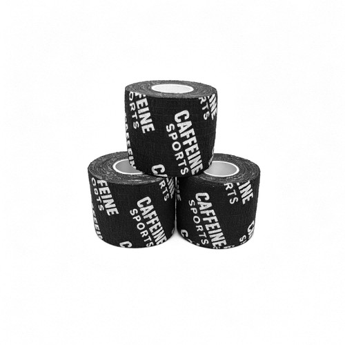 Caffeine Sports - Nastro per sollevamento pesi/atletica (confezione da 3), adesivo premium - Foto 9 di 10