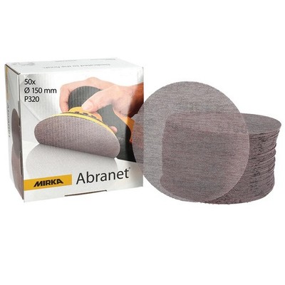 Mirka Abranet Schleifstreifen 150mm (6'') 50 Stück P80 - P240 Grip
