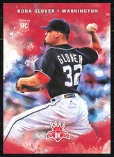 Koda Glover 2017 Panini Diamond Kings #172 RC Washington Nationals