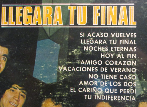 LOS FREDDY'S - Llegara Tu Final - Used-LP. ECO Records / VG+ - Foto 2 di 9