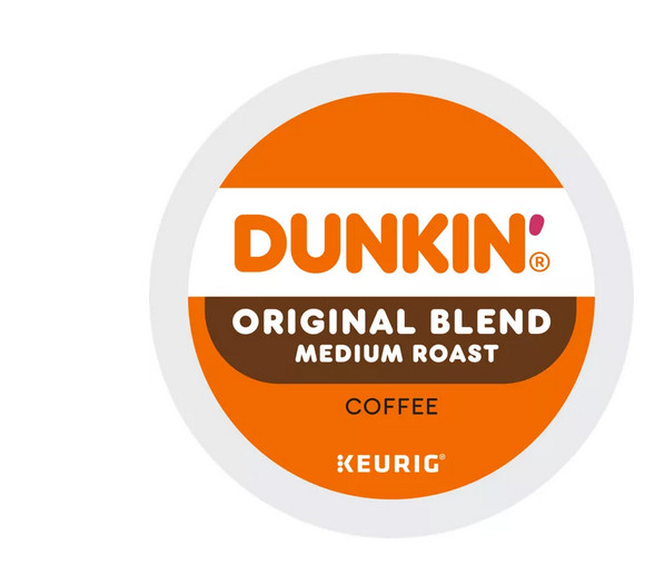 Dunkin' Original Blend Coffee Keurig&reg; K-Cup&reg; Pods, Medium Roast, 88 Ct.