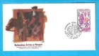 FRANCE - FLEETWOOD ROCHQMBEAU ARRIVES AT NEWPORT FDC - N626e