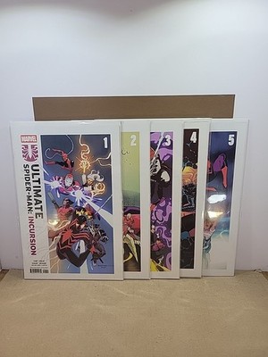 ULTIMATE SPIDER-MAN INCURSION # 1, 2, 3, 4, & 5! NM/M! 