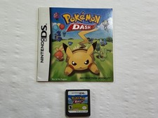 Pokemon Dash DS Nintendo DS 2005 Game Cartridge & Manual Authentic Tested Works