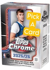 2025-26 Topps Chrome Basketball - pick a card! $0 shipping when you buy  15