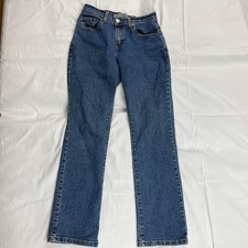 Levis 550 Jeans Boys Size 4M Relaxed Fit Denim Boot Cut Red Tab 90s Retro