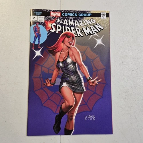 Marvel Comics Amazing Spider-Man #2 Joseph Michael Linser MJ Variant (NM 9.4)