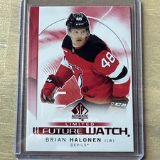 ✅2024-25 SP Authentic - Future Watch Limited Red Brian Halonen New Jersey Devils