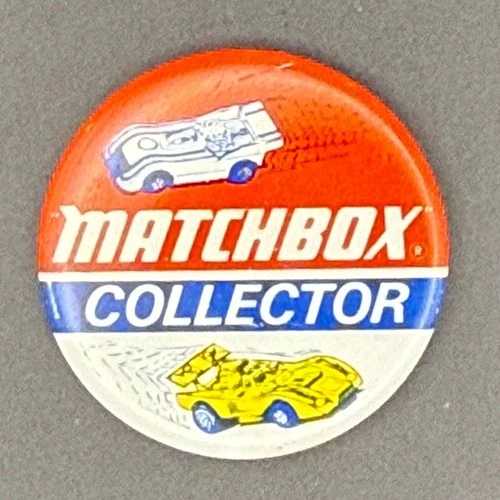 Matchbox Vintage 1970s Car Collector Button Pinback - 1.5"