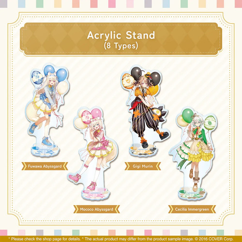 hololive Mococo Abyssgard acrylic stand English Spring Party! - Picture 3 of 3