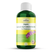 Organic Kelp Fertilizer for Orchids | Liquid Bloom Booster for Phalaenopsis