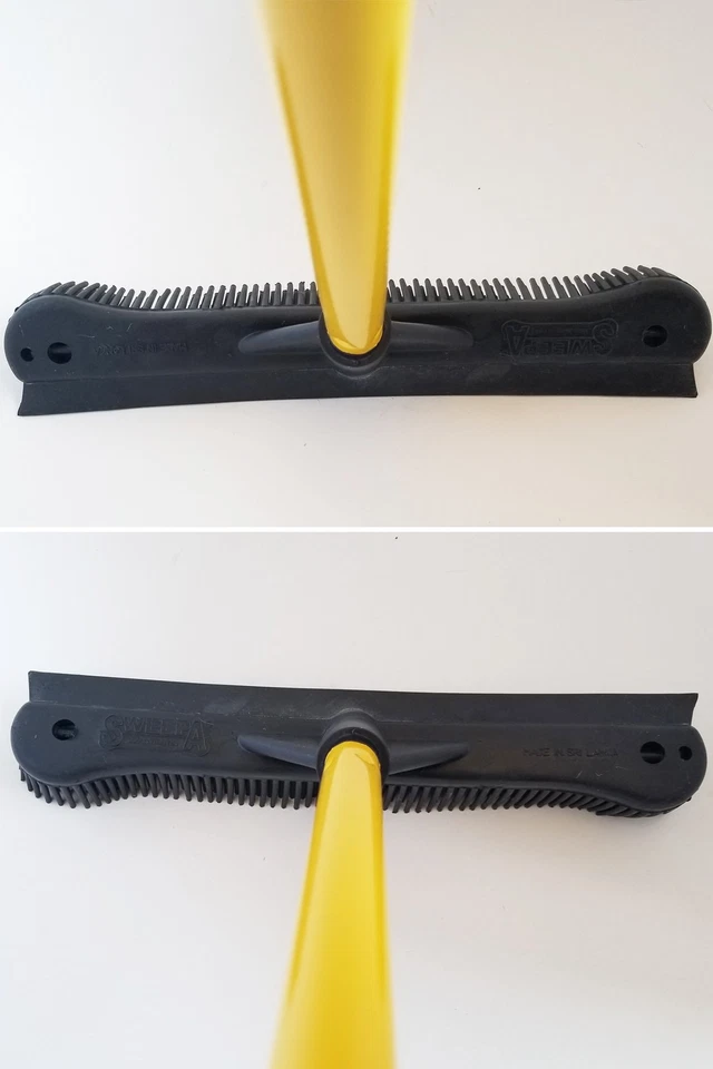 Escoba de goma Sweepa S250i - Juego completo con poste telescópico - Cabezal de 12 pulgadas Foto 4 de 4