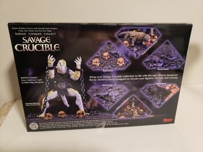 Savage Crucible Deluxe Dungeon Set & Savage Stands LOT Harvinger