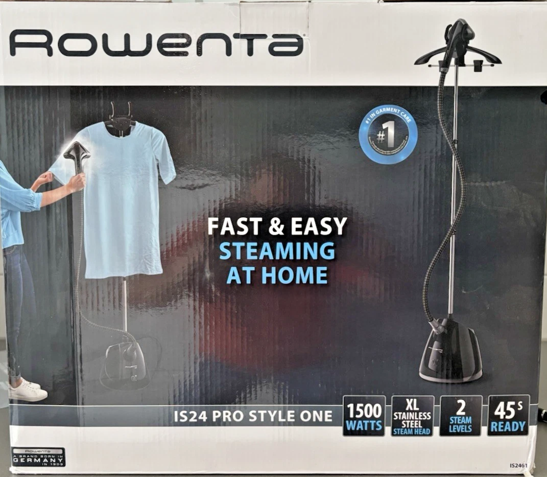 Clothing Steam Cleaner Rowenta 4.5 Gal with Rack with Hand Steamer
Opens in a new window or tab