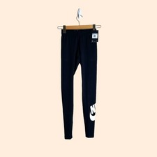 NWT Nike Black Logo Leggings