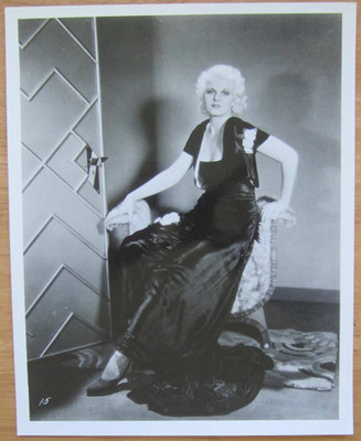 JEAN HARLOW VINTAGE ORIGINAL PHOTO ACTRESS GLAMOUR STYLISH AMAZING POSE