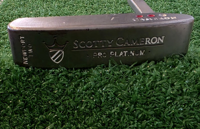 本日限り　Scotty Cameron Pro Platinum Newport Scotty Cameron Newport 2 Pro Platinum Putter 33” Tiger Woods 1997