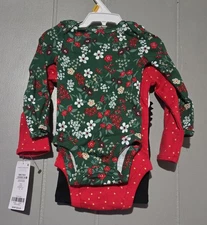 NWT BABY CARTERS 3-PIECE SET NEWBORN