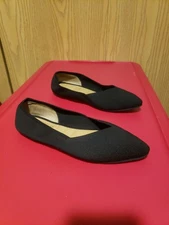 Kelly & Katie Jayde Slip On Casual Flats Women's Shoes, Size 8.0  Black Workwear