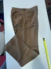Pair 1960S Permanent Press Men  s Slacks Talon Zip 28x29 Made In USA  