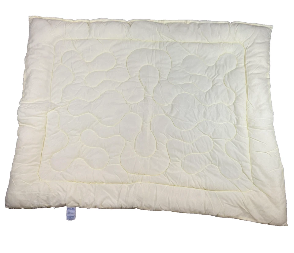 复古邓迪婴儿毯子被子粉彩兔子儿童房婴儿床 1978 年美国制造 — 第 2/4 张图片