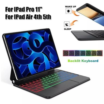 Magic Keyboard For iPad Pro 11'' 1st 2nd 3rd 4th Generation/iPad Air 4th/5th Gen