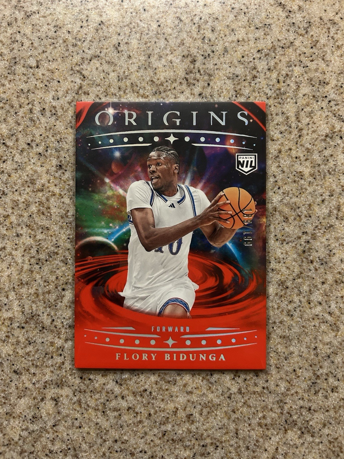 Flory Bidunga 2025-26 Panini Origins Red /199 Kansas Jayhawks