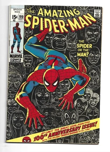 Amazing Spider-Man #100, FN/VF 7.0, Spider-Man Gets 6 Arms; Anniversary