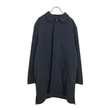 RALPH LAUREN Ralph Lauren Step Collar Coat Black Men s L Used Vintage V6209