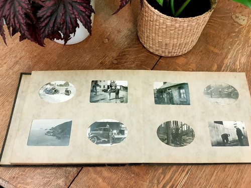 Antikes Familien Fotoalbum Eisenbahn Industrie Motorrad usw. - Bild 7 von 14