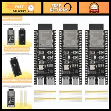 3pcs ESP32 S3 Development Board Kit, WiFi + Bluetooth IoT Module, Type-C MCU