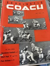 Scholastic Coach May ‘56 Football Al Davis Basketball Oscar Robertson Jerry West