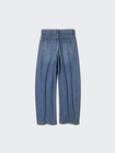 UNIQLO Jersey Barrel Silhouette Jeans High Quality Materials NEW XS-4XL