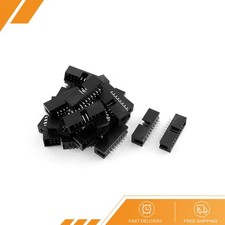 24pcs 2x8 16Pin 2.54mm Pitch Straight Box Header Connector IDC Male Sockets
