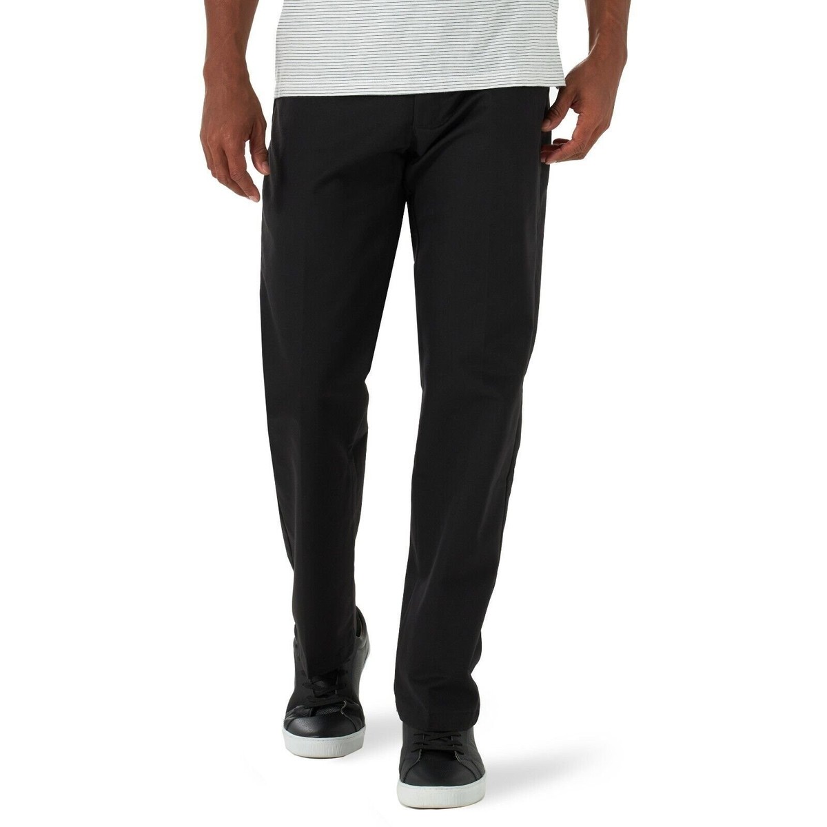 LEE Men's Total Freedom Stretch Relaxed Fit Flat Front Pant Casual