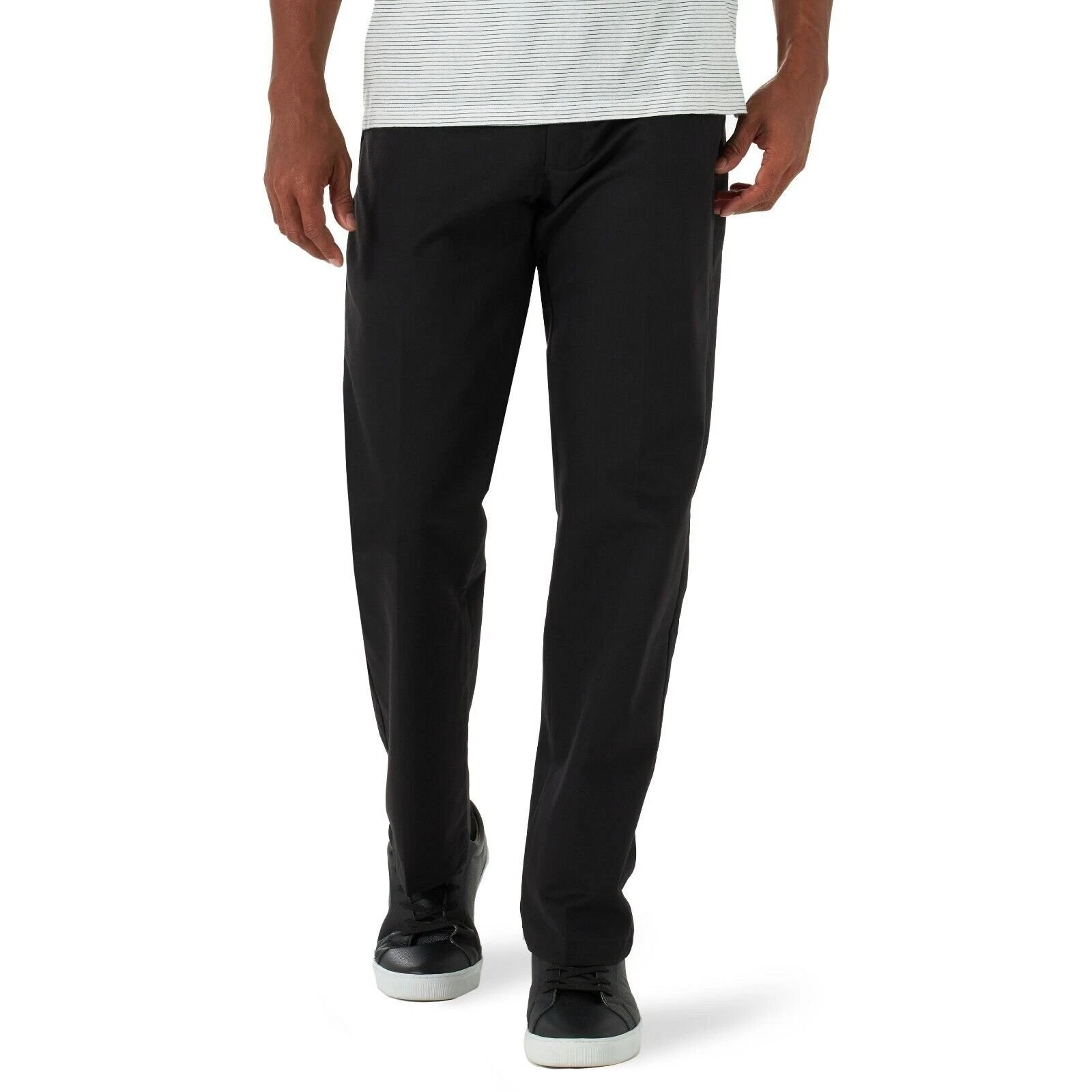 LEE Men's Total Freedom Stretch Relaxed Fit Flat Front Pant Casual Bottoms