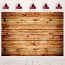 7x5FT Wood Wall Photo Backdrop Rustic Natural Wooden Board Photography Backgr...