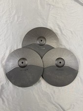 Set of 3 Alesis 10" Cymbal Single Zone Electronic Drum Pad
