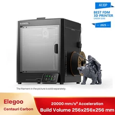 ELEGOO Centauri Carbon 3D Printer 20,000 mm/s² Acceleration Max 500 mm/s Speed