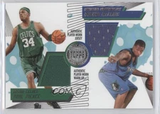 2005-06 First Row PTP Dual Relics /140 Paul Pierce Rashad McCants Rookie RC HOF