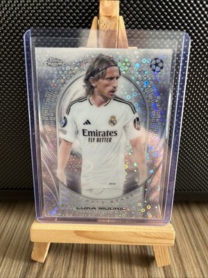 2024-25 Topps UEFA Club Ultimate Stage CHROME Speckle LUKA MODRIC Real Madrid