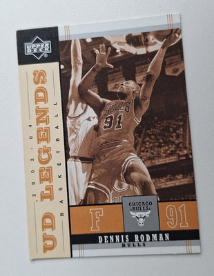 DENNIS RODMAN 2004Upper Deck UD Legends #15 CHICAGO BULLS