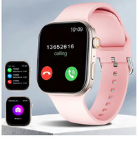 Smart watch, customizable dial, multiple sports modes, answer/make calls