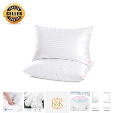 Luxurious Hotel Collection Queen Size Pillows 2 Pack for Ultimate Comfort